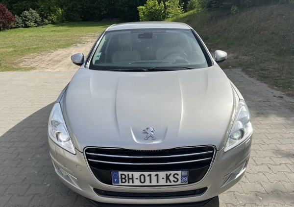 Peugeot 508 cena 32900 przebieg: 213000, rok produkcji 2011 z Nowe Warpno małe 232